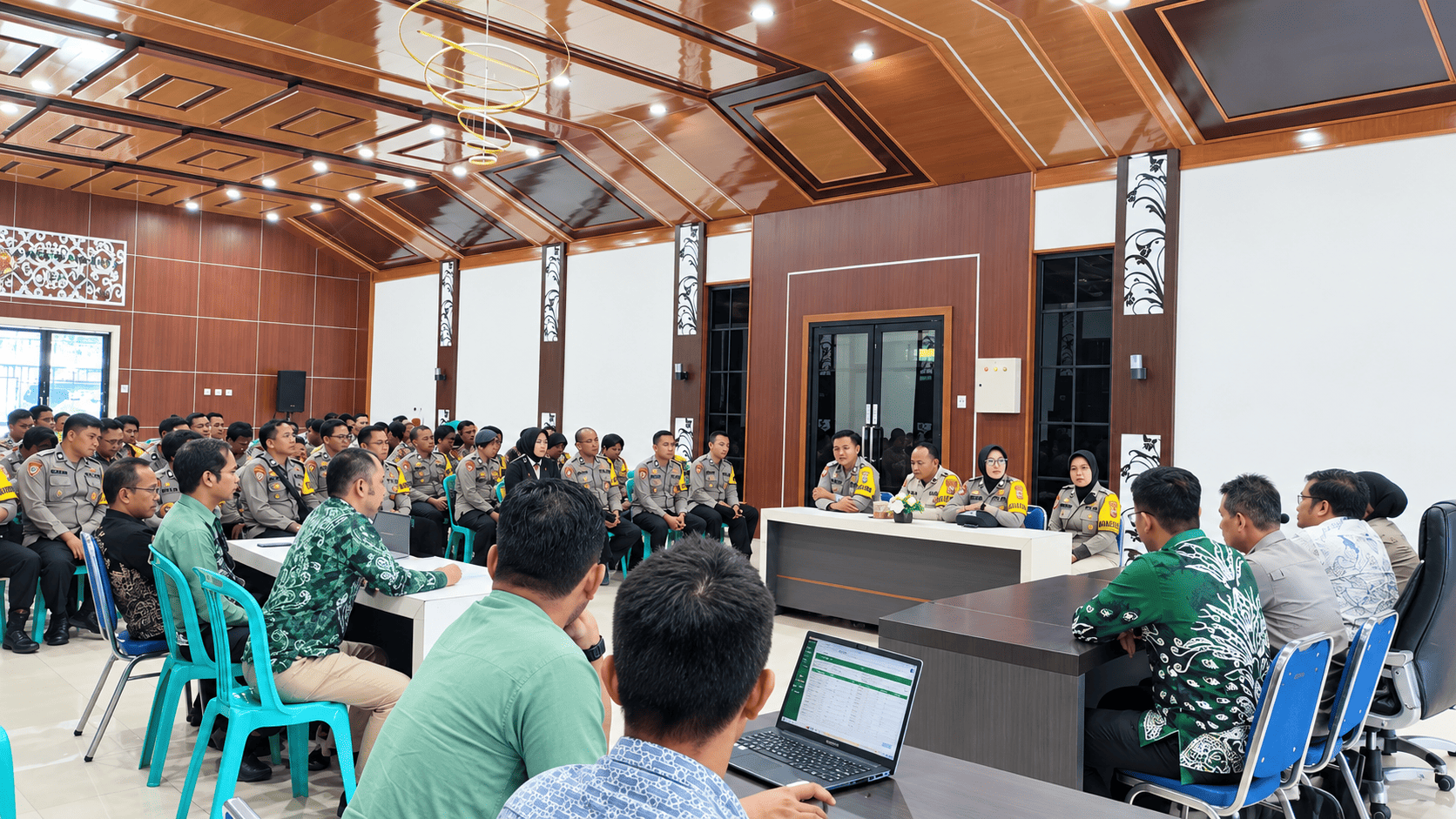 Disdukcapil dan Dinsos Batola Bersinergi dalam Sosialisasi Perlinsos dan Pendaftaran Agen Perlindungan Sosial